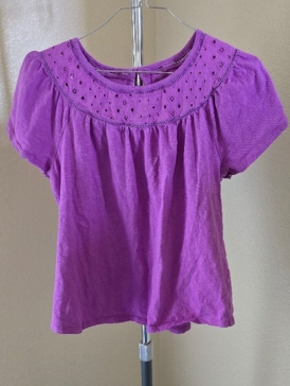 St John's Bay Short Sleeve Pullover Top